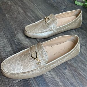Cole Haan Nike Air|Gold Loafers|Size 7